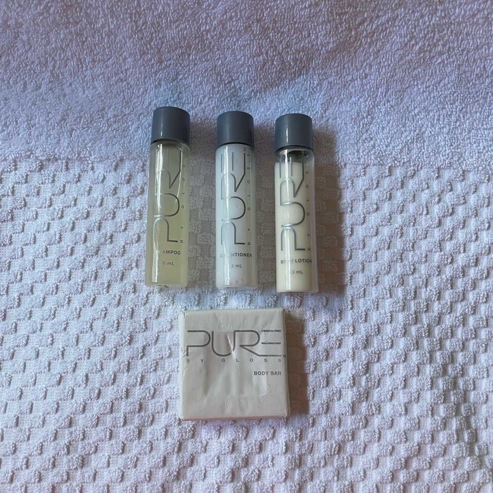 PURE by Gloss 4 piece travel bundle